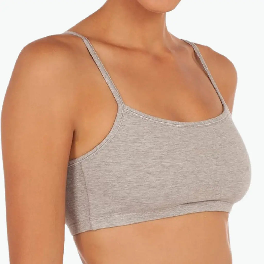 Comfortable cotton sports bra