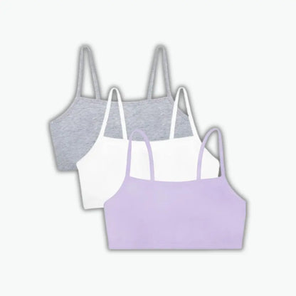 Pull-on sports bra set