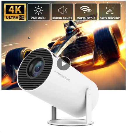 Magcubic Projector HY300 PRO offers 4K Android home cinema experience