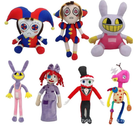 The Amazing Digital Circus: Pomni and Jax Plush