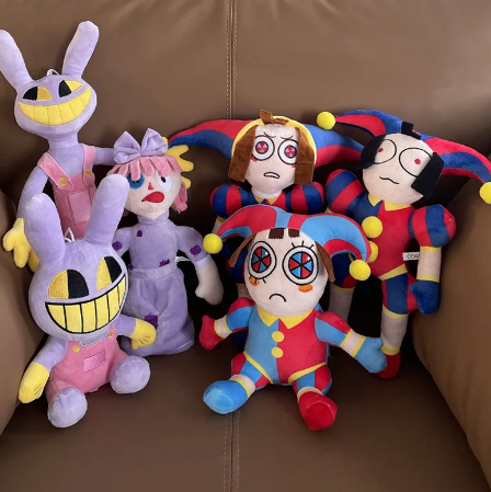 Pomni and Jax Plush from The Digital Circus