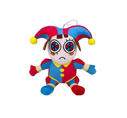 Pomni and Jax Soft Plush Toys from The Digital Circus