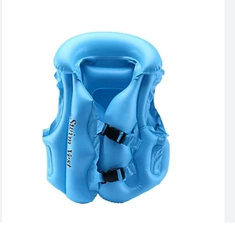 Kids Baby Life Jackets Inflatable Swim Vest PVC Children Assisted inflatable Swimwear