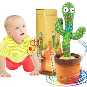 Talking Cactus Baby Toy Dancing Cactus Repeats 