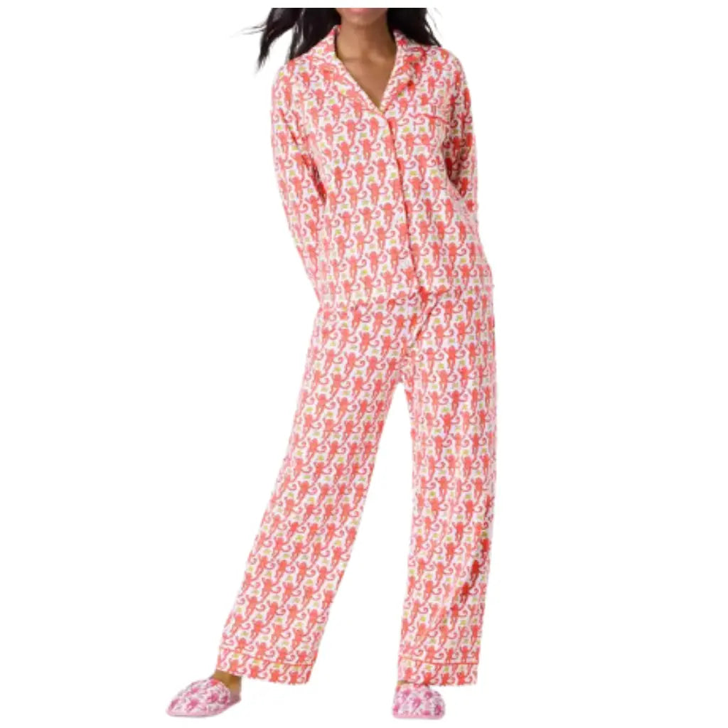 Monkey Polo Pajama Set iZonesDeals