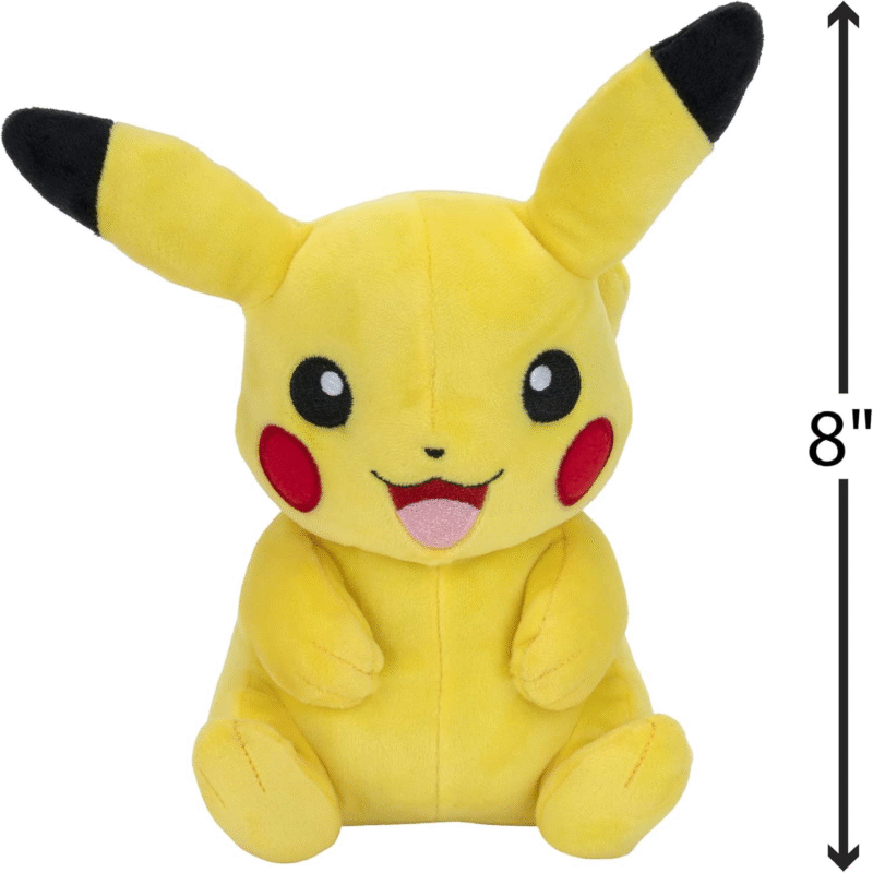 Pokémon Pikachu Plush - 8-Inch Soft Plush with Authentic Details - Image 3