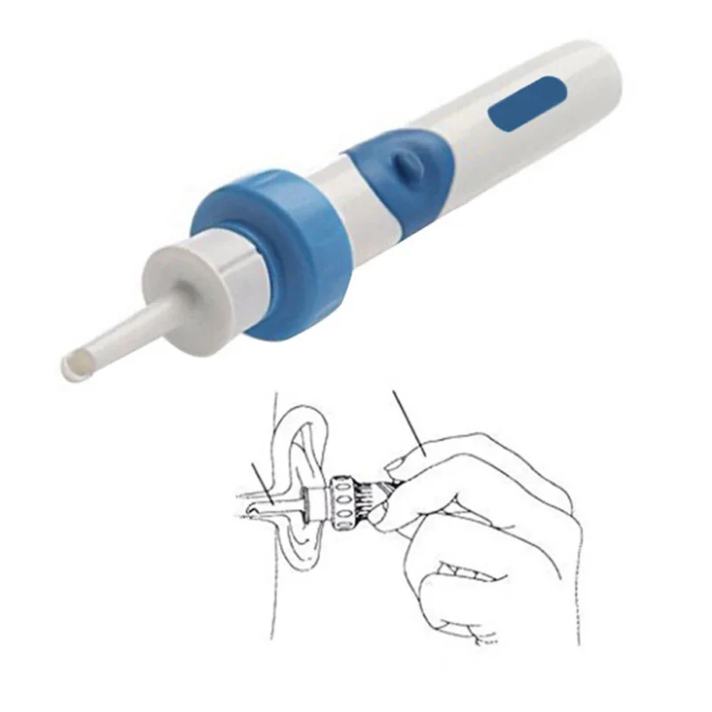 Soft Spiral Cleaner Ear Wax Removal Tool ear cleaning Ear-pick Clean Tools Ear Care Kit ears cleaner With 16 interchangeable - Image 4