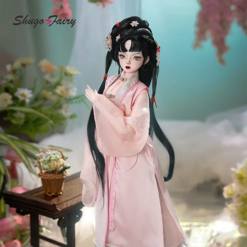 Shugafairy Libra C Bjd Doll 1/4 FullSet Ming Hanfu Ancient Style ShugaFairy Resin Full Set Female High Quality Ball Jointed Doll - Image 5