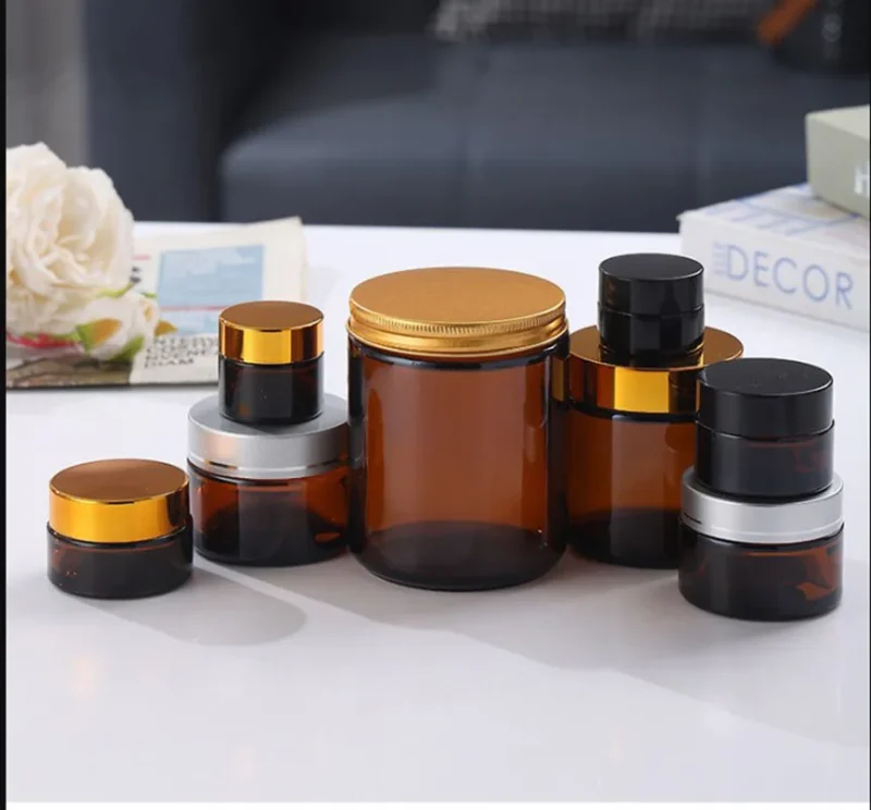 Portable Refillable Container Refillable Glass Jar Empty Lightweight Cosmetic Jar for Gifts Travel Personal Care - Image 6