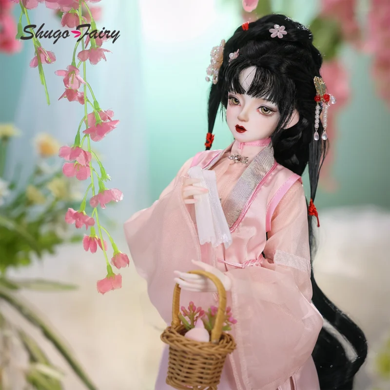 Shugafairy Libra C Bjd Doll 1/4 FullSet Ming Hanfu Ancient Style ShugaFairy Resin Full Set Female High Quality Ball Jointed Doll - Image 4