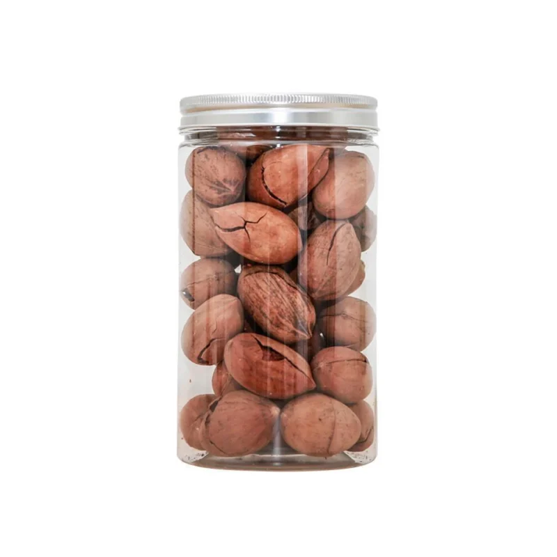 Aluminum Sealed Cans Food Grade Pet Empty Plastic Bottles Thickened Transparent Wide Mouth Snack Candy Container Storage Bottles - Image 2