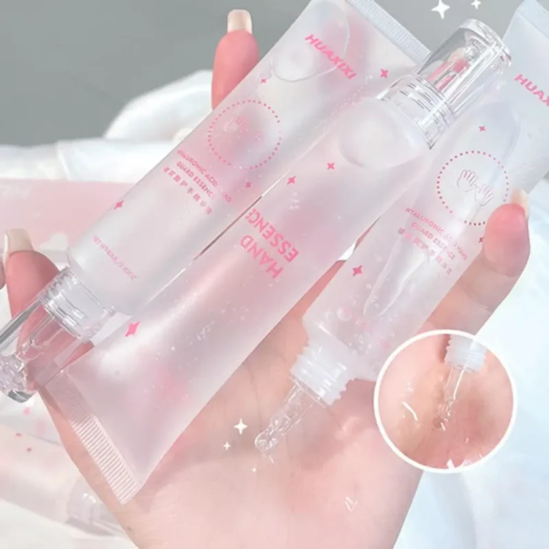 Hyaluronic Acid Hand Cream Deep Nourishing Moisturizing Reduce Wrinkles Care 40g Hands Smooth Dryness Beauty O3Q8