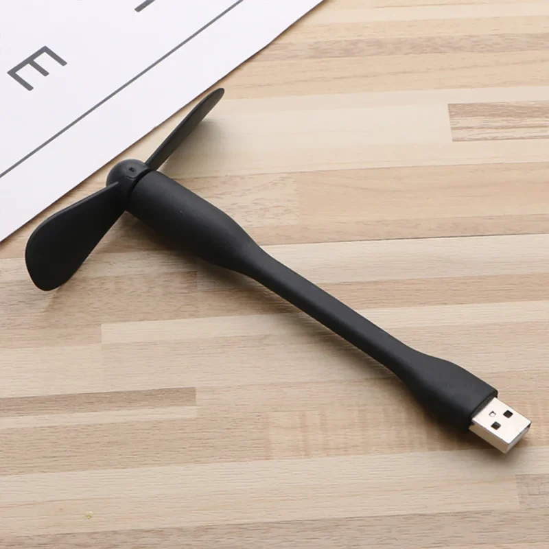 1PC Mini USB Fan Portable Flexible Cooler Bendable Fan for PC Laptop Charger Summer Travel Gadgets Cool Small Fan - Image 6