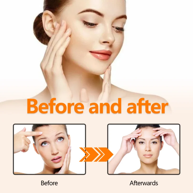 Vitamin C Facial Serum Reduces Fine Lines and Brightens Skin Naturally Without Added Retinol, Jojoba Oil Facial Care Products - Image 2
