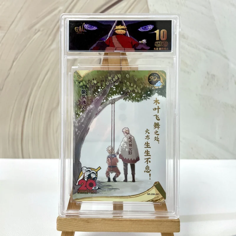 KAYOU Original Naruto Card SP PR MR HR OR SSR NRCC MR 10 Rating Card Uzumaki Rare Anime Collection Card Kids Toys Gift