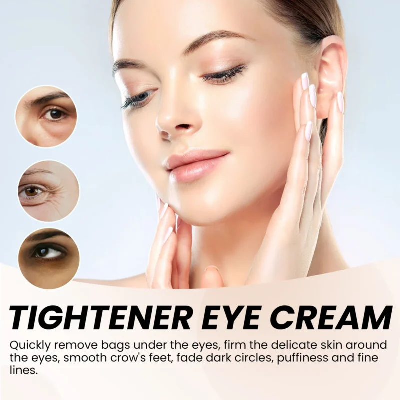 Instant Firming Eye Cream Firming Skin Around Eyes Reduce Dark Circles Eye Bags Moisturizing Eye Massage Cream Skin Care 15ml - Image 2
