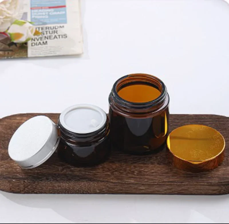Portable Refillable Container Refillable Glass Jar Empty Lightweight Cosmetic Jar for Gifts Travel Personal Care - Image 5