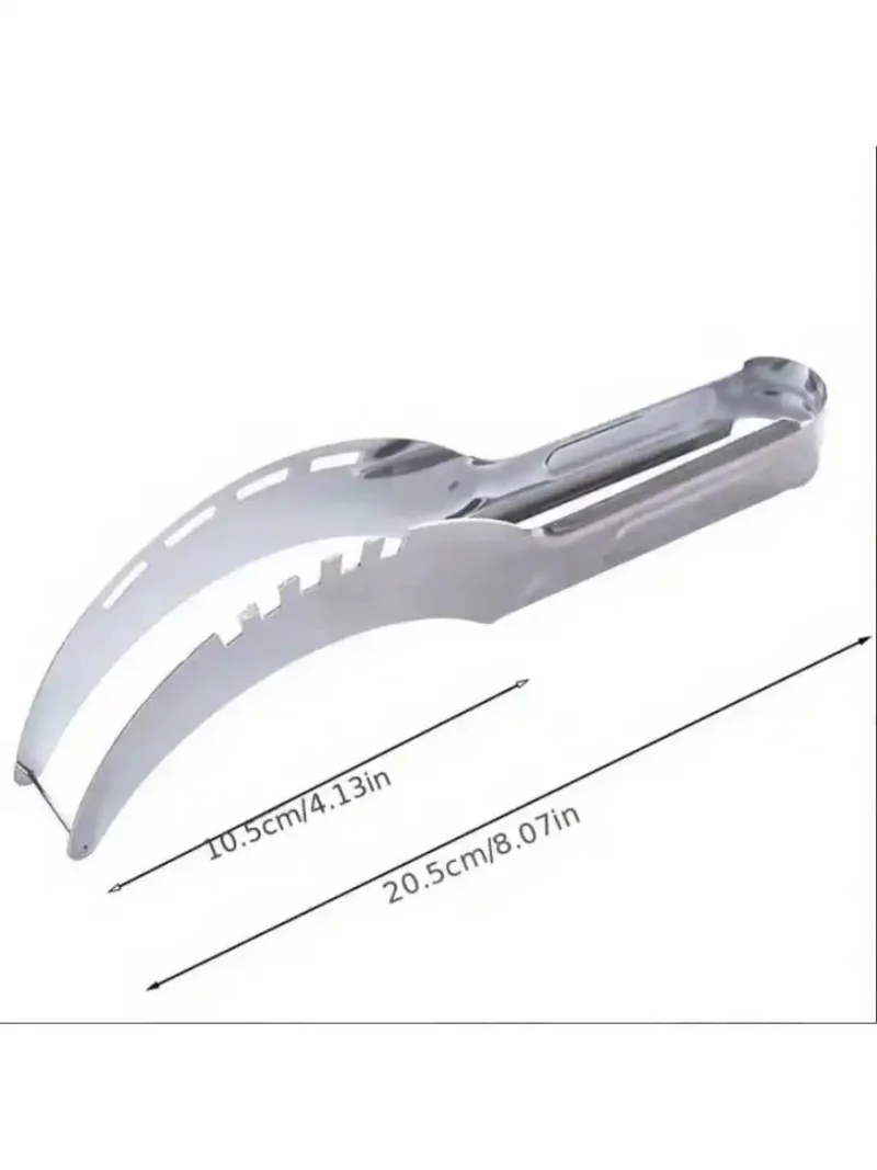 1pc, Cutting Watermelon Block Slicer Cutter, Watermelon Fruit Splitter, Stainless Steel Cutting Watermelon Tool, Kitchen Gadgets - Image 2