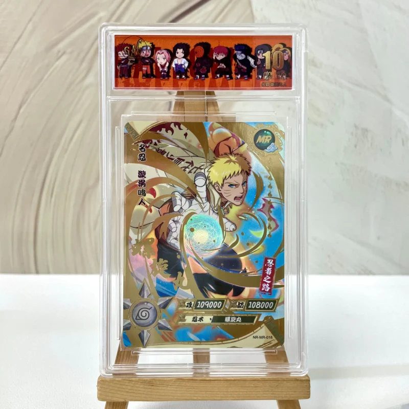 KAYOU Original Naruto Card SP PR MR HR OR SSR NRCC MR 10 Rating Card Uzumaki Rare Anime Collection Card Kids Toys Gift - Image 4