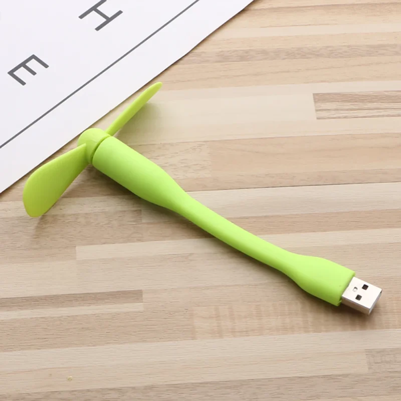 1PC Mini USB Fan Portable Flexible Cooler Bendable Fan for PC Laptop Charger Summer Travel Gadgets Cool Small Fan - Image 4
