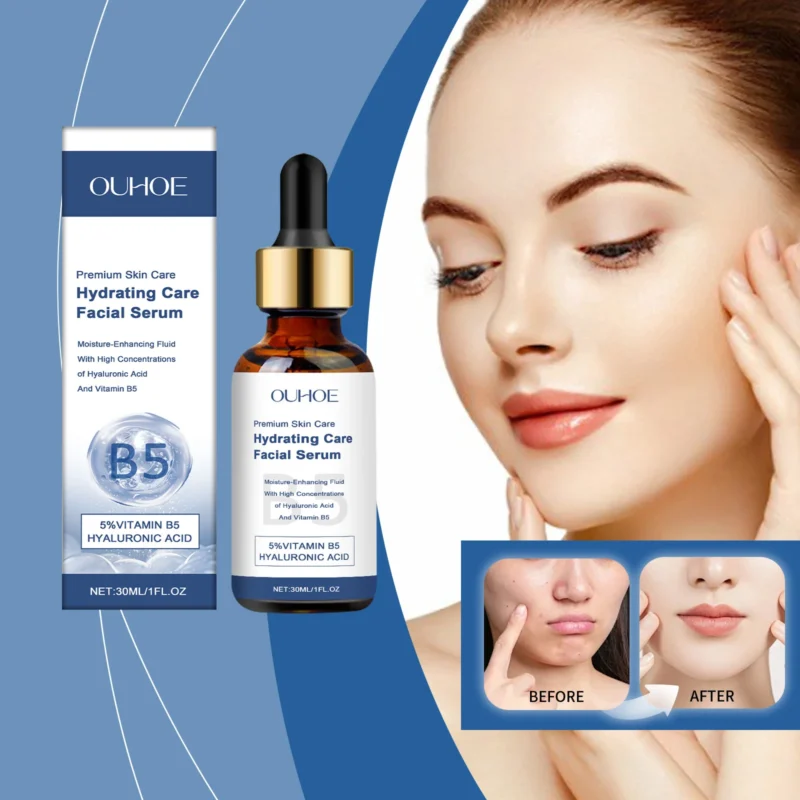 OUHOE Hydrating Care Facial Serum - Deep Moisturize, Balance Oil, Whiten, Repair Acne, All Skin Types, Anti - aging - Image 6