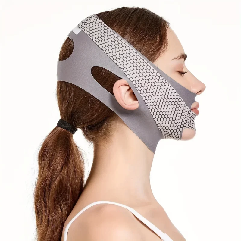 Face Slimming Bandage V Line Face Shaper Double Chin Reducer Face Lifting Belt Anti Wrinkle Facial Massager Women Skin Care Tool - Image 4