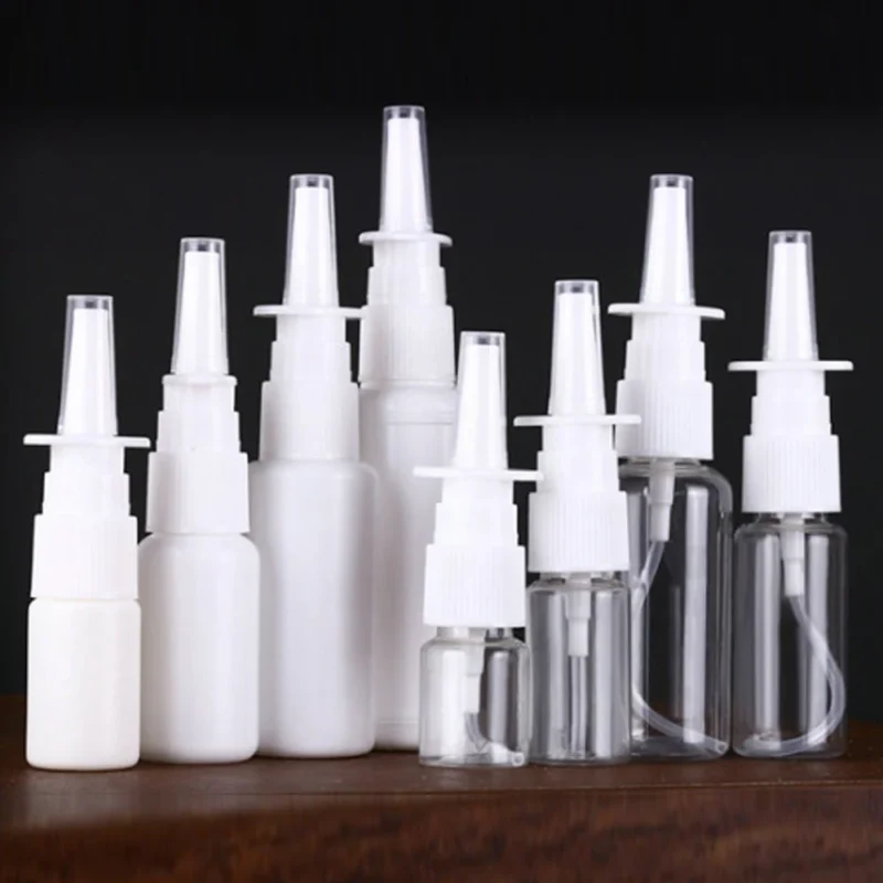 Empty Plastic Spray Bottle Small Mist Spray Bottle Leak-Proof Portable for Sinus Rinse Personal Care Nasal Care - Image 6