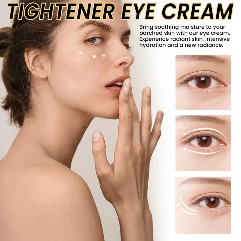 Instant Firming Eye Cream Firming Skin Around Eyes Reduce Dark Circles Eye Bags Moisturizing Eye Massage Cream Skin Care 15ml - Image 3