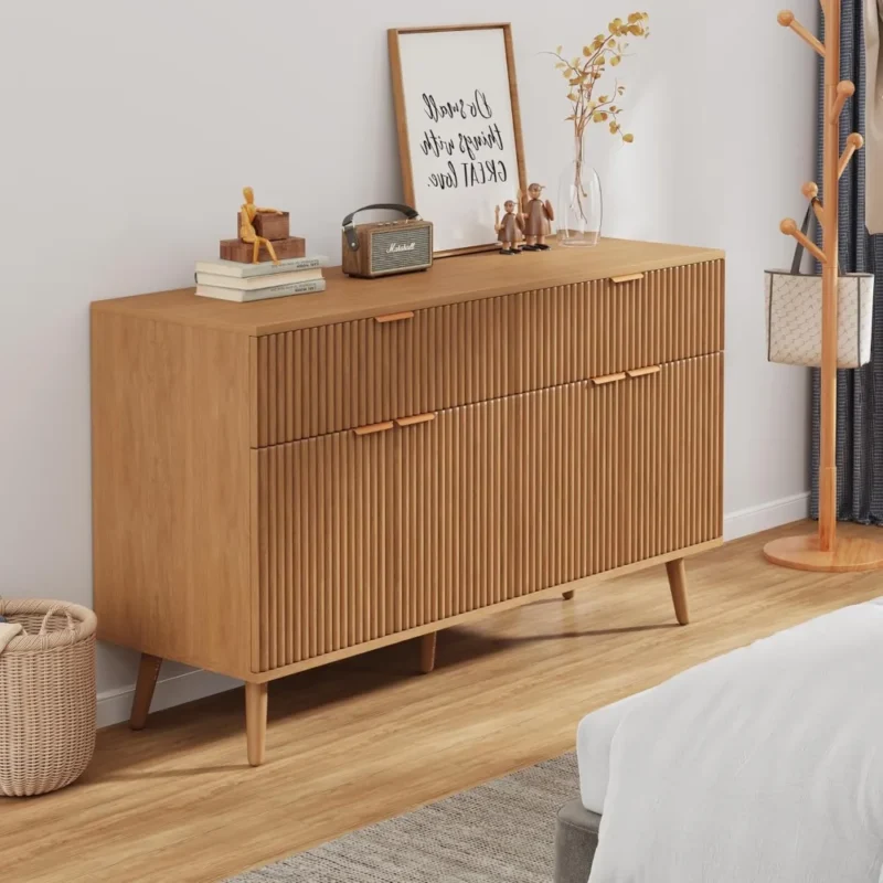 Storage Buffet Cabinet Sideboard with Adjustable Shelves, with Drawers for Entryway Living Room Kitchen