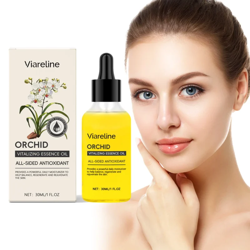 Viareline 30ml Orchid Essence Moisturizing Essential Oil Nourishing Moisturizing Skin Care Summer Skin Care Products - Image 5