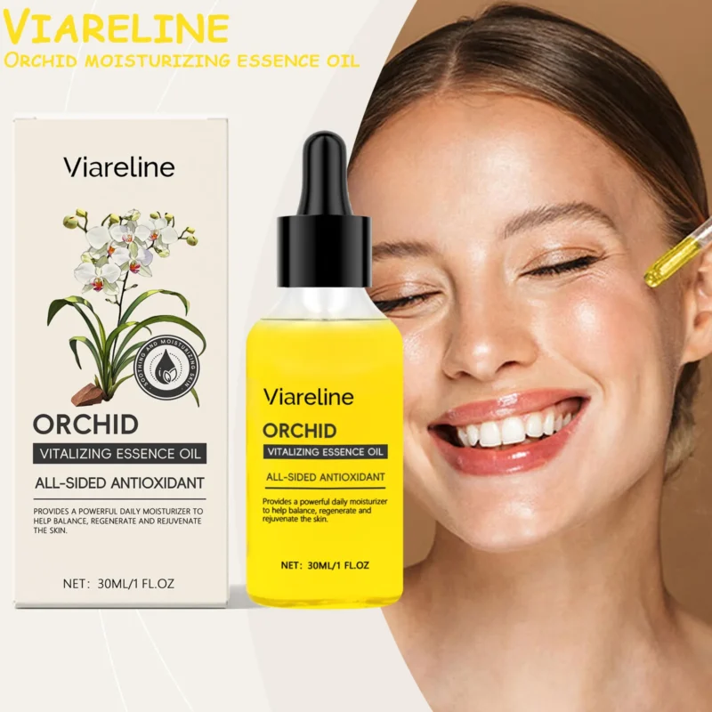 Viareline 30ml Orchid Essence Moisturizing Essential Oil Nourishing Moisturizing Skin Care Summer Skin Care Products