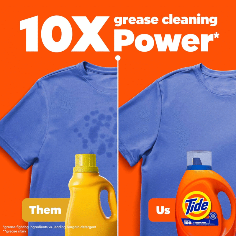 Tide Liquid Laundry Detergent, Original, 64 loads, 84 fl oz, HE Compatible (Packaging May Vary) - Image 2