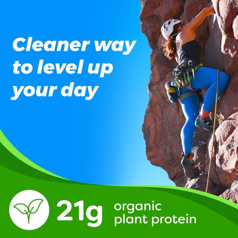 Orgain Organic Vegan Protein + 50 Superfoods Powder, Creamy Chocolate Fudge - 21g Plant Based Protein, 9g Prebiotic Fiber, No Lactose, Gluten Free, No Added Sugar, 2.02 lb (Packaging May Vary) - Image 6