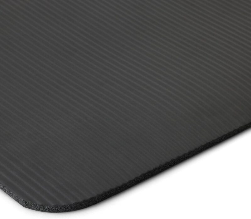 Extra Thick 1/2 Inch Exercise Yoga Mat with Carrying Strap, Cushioned Support for Fitness & Gym Workouts - Image 3