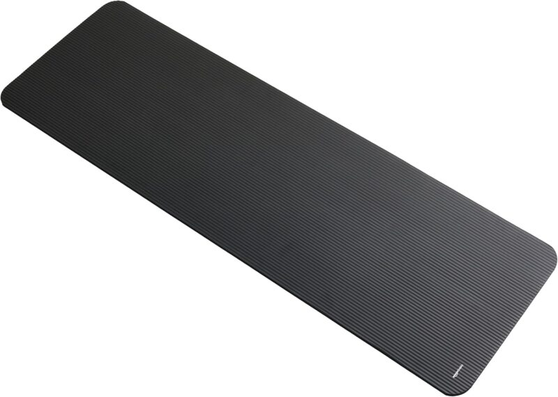 Extra Thick 1/2 Inch Exercise Yoga Mat with Carrying Strap, Cushioned Support for Fitness & Gym Workouts - Image 5