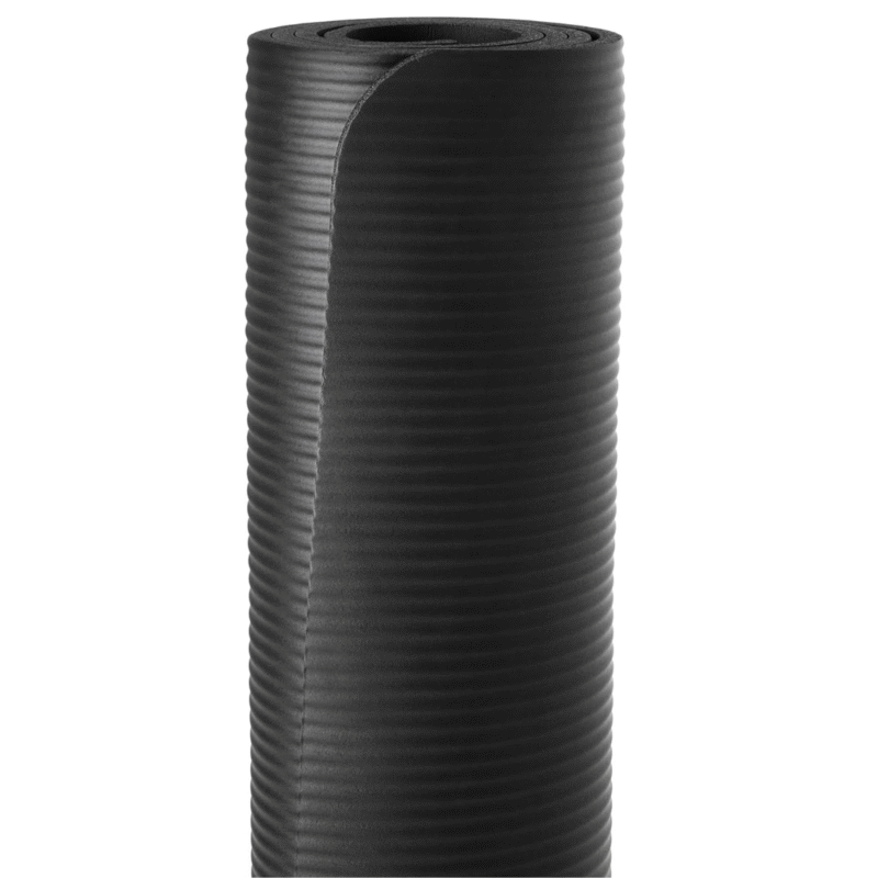 Extra Thick 1/2 Inch Exercise Yoga Mat with Carrying Strap, Cushioned Support for Fitness & Gym Workouts - Image 2